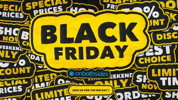 Videohive Black Friday Sticker Wall Openers template preview
