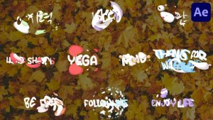 Videohive Liquid Shapes Titles for After Effects 48024319 Titles template preview