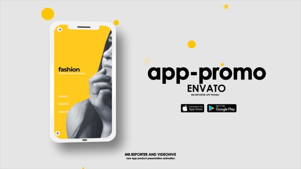 Videohive Clean App Promo 0.1 Product Promo template preview