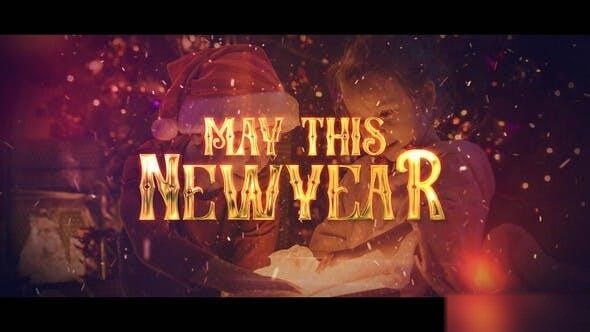 Videohive Magic Christmas Intro | Titles Opener | Happy New Year Openers template preview