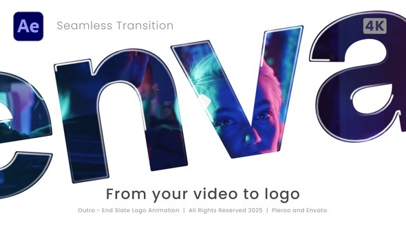 Videohive Outro - End Slate Logo Logo Stings template preview