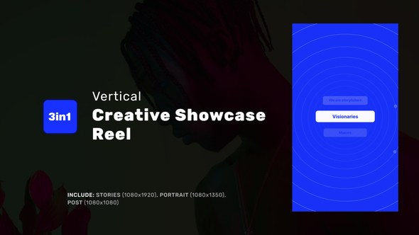 Videohive Creative Showcase Reel Openers template preview