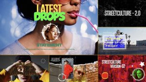 Videohive Fashion Streetwear 2 Product Promo template preview