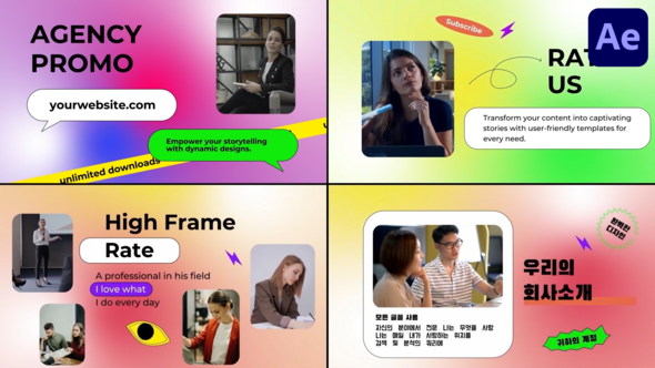 Videohive Marketing Agency Promo | After Effects Openers template preview