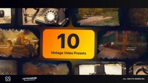 Videohive Vintage Typography Vol. 02 Titles template preview