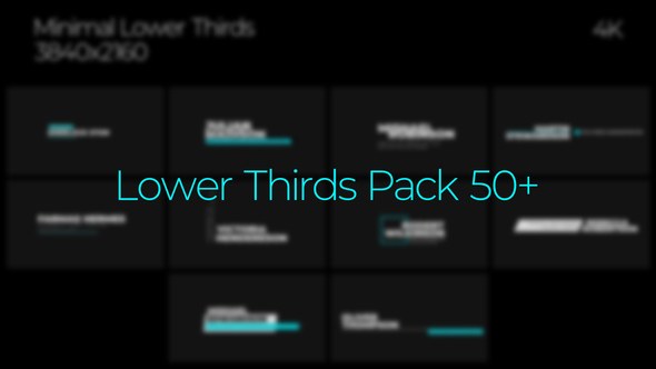 Videohive Pack Lower Thirds | After Effects 48523658 Elements template preview