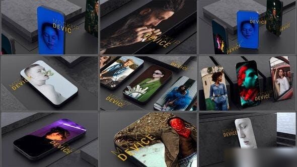 Videohive Phone Mockup Openers template preview