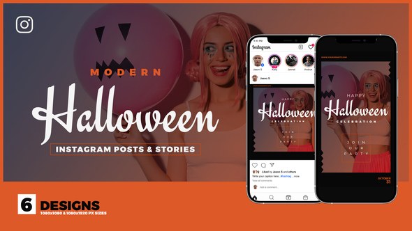 Videohive Halloween Sale Instagram Promo B133 Product Promo template preview