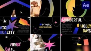 Videohive Christmas Slides | After Effects Openers template preview