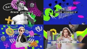 Videohive Mixed Up Intro Reel Openers template preview