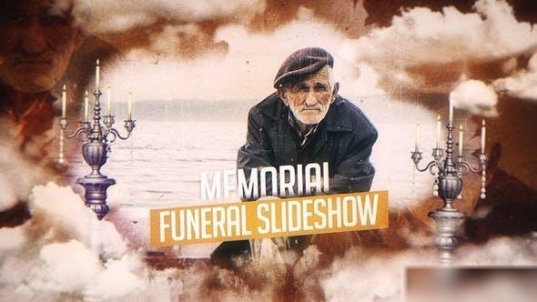 Videohive Funeral Memorial Slideshow Openers template preview