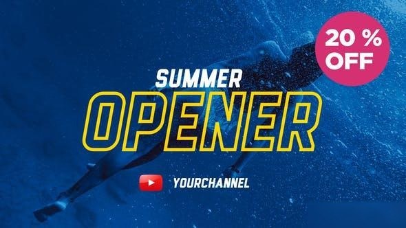Videohive Summer Travel Opener 22065916 Openers template preview