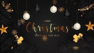 Videohive Merry Christmas And Happy New Year Intro 2 Openers template preview