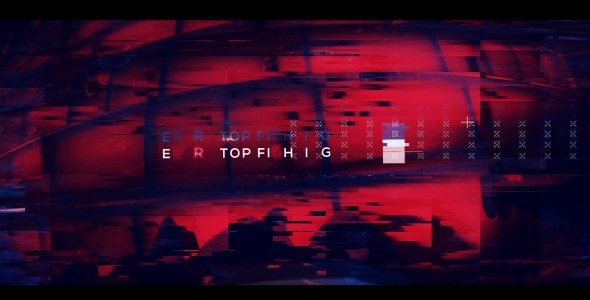 Videohive Pixel CInematic Trailer Video Displays template preview
