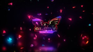 Videohive Glitch Logo Space Logo Stings template preview