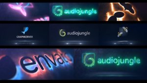 Cinematic Light Logo Reveal Video Displays template preview