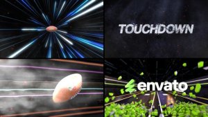 Videohive American Football Bumper 3 (2 Bumpers) Logo Stings template preview
