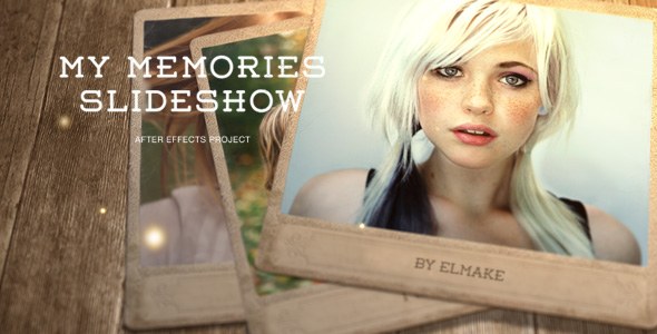 Videohive My Memories Video Displays template preview
