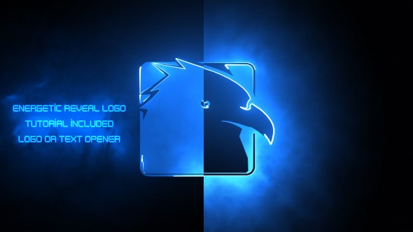 Energetic Reveal Logos Pack Video Displays template preview
