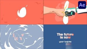 Videohive Cyber Hand Logo | After Effects Logo Stings template preview