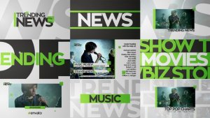 Dynamic Show Package Video Displays template preview