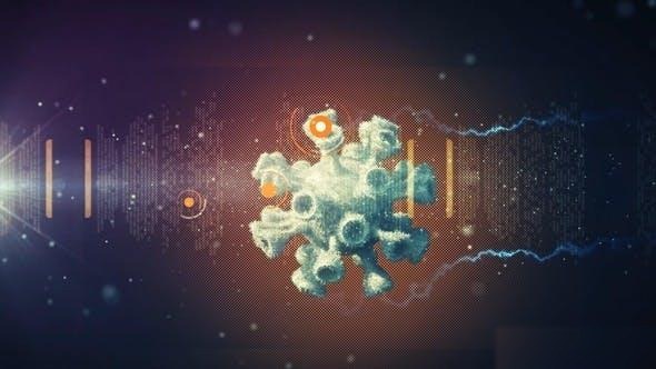Videohive Virus Opener Digital Openers template preview