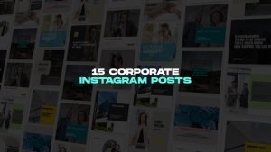 Videohive Corporate Instagram Posts Product Promo template preview