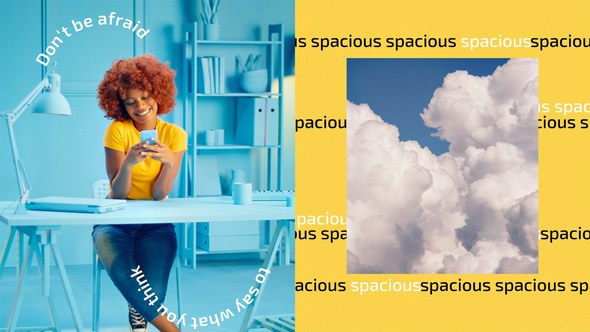 Videohive Splitscreen brand Promo Video Displays template preview