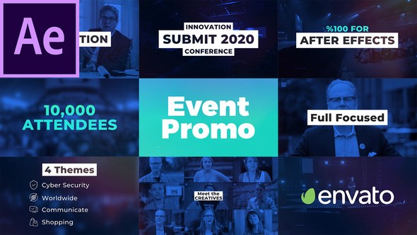 Videohive Event Promo I Conference for After Effects Openers template preview