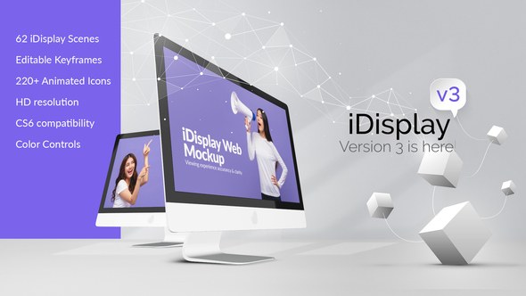 Videohive iDisplay Web Promo Product Promo template preview