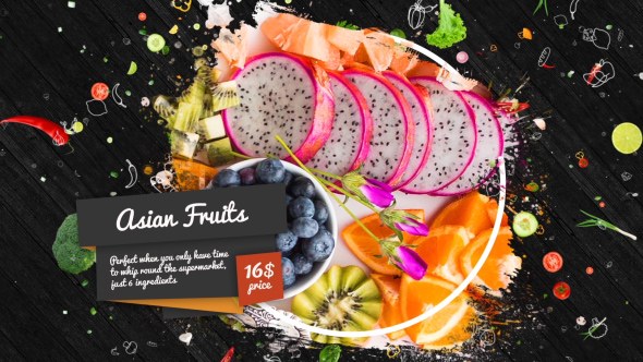 Videohive Food Time 20872431 Product Promo template preview
