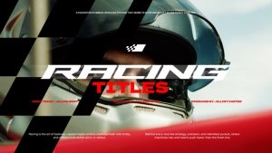 Videohive Racing Titles Titles template preview