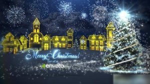 Videohive Christmas Night 29442467 Openers template preview