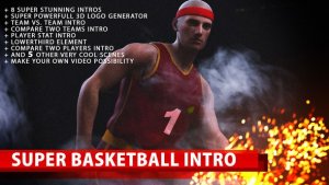 Videohive Super Basketball Intro Openers template preview