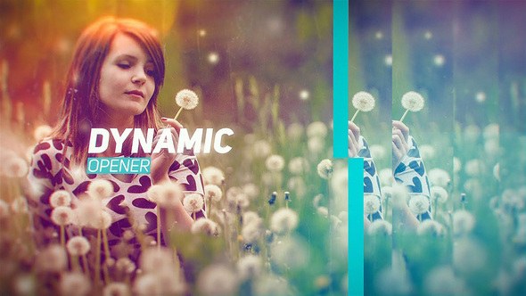 Fast Dynamic Opener Video Displays template preview