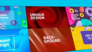 Videohive 06 Backgrounds Elements template preview