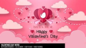 Videohive Valentines Day Intro 50591018 Openers template preview