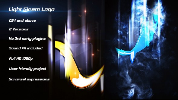 Videohive Light Gleam Logo Logo Stings template preview