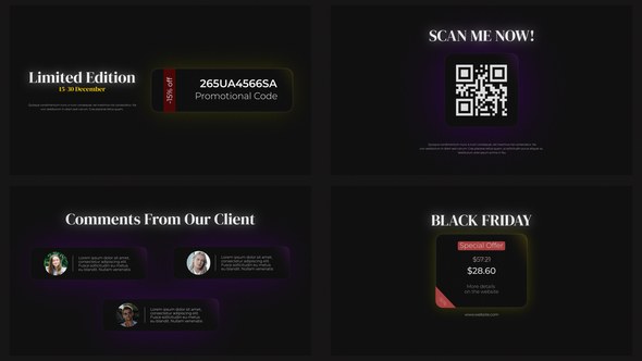 Videohive Useful Information Boxes Infographics template preview