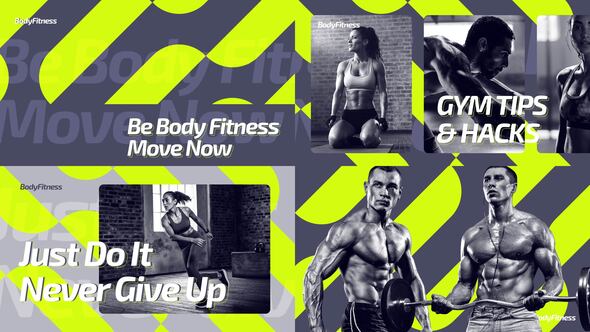 Videohive Fitness Opener 36667011 Broadcast-packages template preview