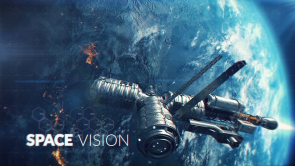 Videohive Spaceships Trailer Video Displays template preview
