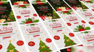 Videohive Christmas Instagram Story 55734081 Video Displays template preview
