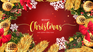 Videohive Christmas Text Logo Reveal 4K Titles template preview