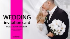 Videohive Wedding Invitation Card Video Displays template preview