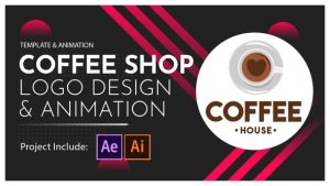 Videohive Coffee Shop Logo Design and Animation Logo Stings template preview