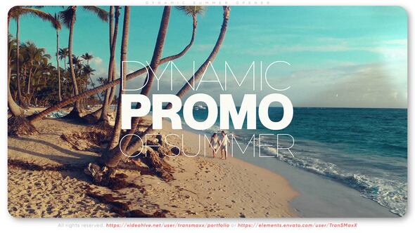 Videohive Dynamic Summer Opener 53164869 Openers template preview