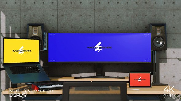 Videohive Multi Device Mockup Screen 61038198 Product Promo template preview