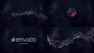 Videohive Water Logo Reveal 21724756 Logo Stings template preview