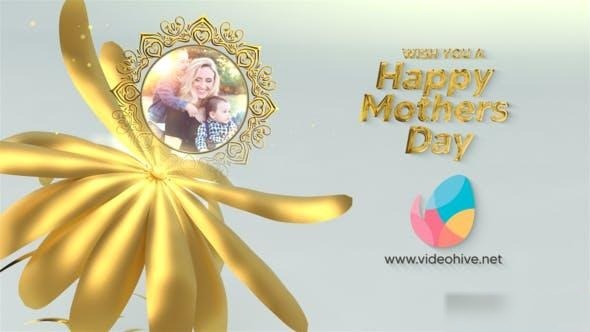 Videohive Happy Mother day Logo Stings template preview