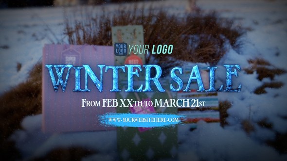 Videohive Winter Sale Collection Product Promo template preview